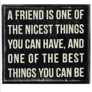 Primitives by Kathy decorative sign